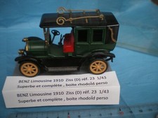 Benz Limousine vert 1910 1/43