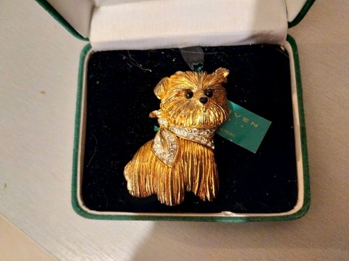 Broche ancienne neuve - ancienne, fox