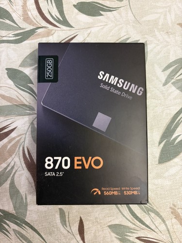 Samsung 870 evo 250go - 250go, 2,5"