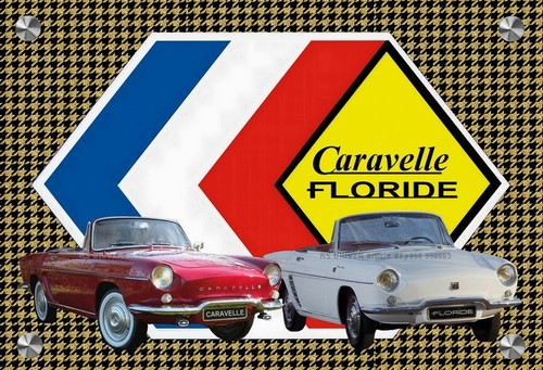 Plaque look vintage renault - vintage,