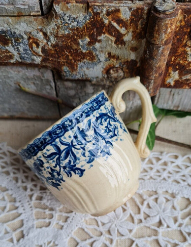Ancienne tasse cafe terre - tasse,