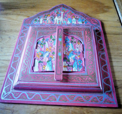 Petit miroir mural - mural, artisanal