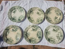 Lot de 6 assiettes neige de