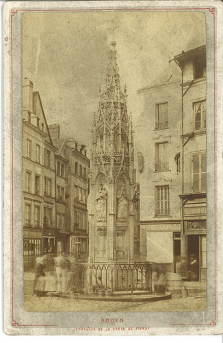 France rouen fontaine de - rouen,