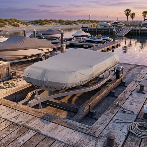 Poussière bateau moteur - bateau, à
