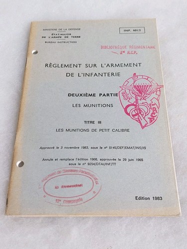 Document militaire 1er rcp - 1er,