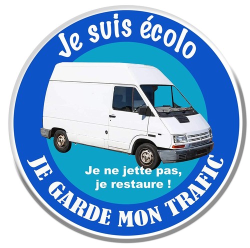 Sticker suis ecolo garde - ecolo,