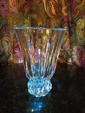 Ancien Vase en Cristal de St