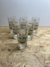 Lot De 6 Verres Sirop Monin Banane Collection