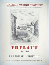 [AFFICHE D'ART] Jean FRELAUT: Chemin vers la mer #GalerieVarine-Gincourt #Paris