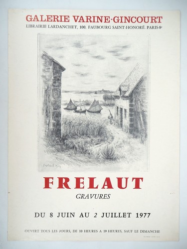 Affiche art jean frelaut - [affiche,