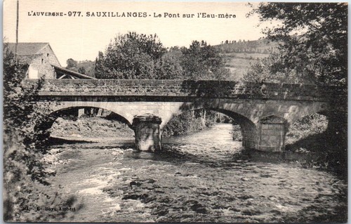 Sauxillanges carte postale - 63,