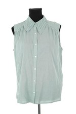 Top sans manche en coton vert Bash M