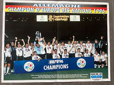 POSTER GERMANY ?? EURO 1996 UEFA Championship ONZE MONDIAL MANNSCHAFT