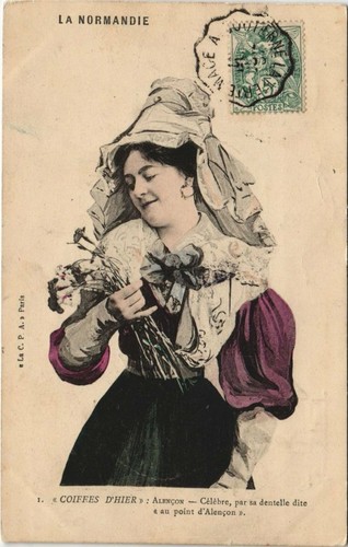 Cpa alencon célébre - alencon-célébre, sa