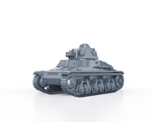 Wwii french char hotchkiss - char,