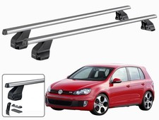 Barres de Toit Pour Golf 6 Gti GTD GTE (5K) 5 Portes 2008-2012 MENABO Aluminium
