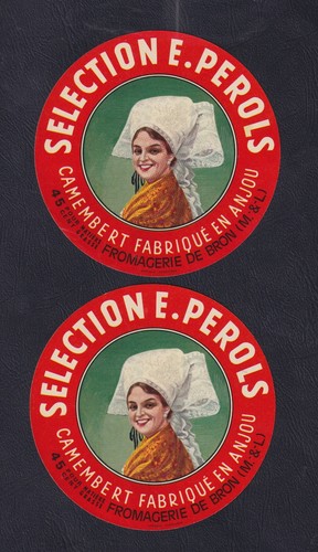 Ancienne étiquette fromage - ancienne,