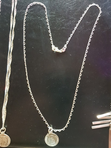 Chaine pendentif médaille - 1,