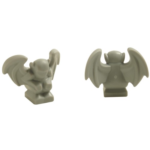 Lego gargouille gris clair - gargouille,