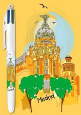 BIC STYLO 4 COULEURS COLLECTOR - COLLECTION " ESPAGNE " - MADRID