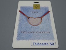 Télécarte 50 - Roland Garros