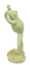 Une figurine fonte - une, en