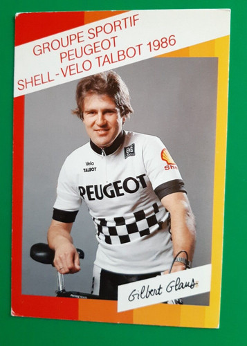 Cyclisme carte cycliste - carte,