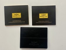 Porte-livret manuel Breitling Superocean Chronograph Steelfish authentique