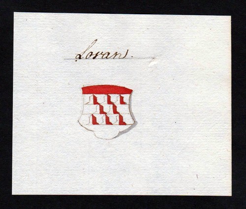 18e siècle lovan manuscrit - 18e,