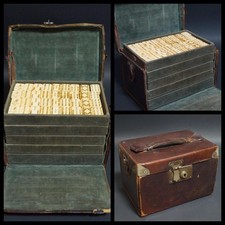 Ancien coffret en cuir