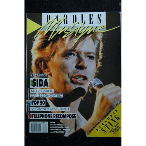 Paroles musique 1987 - musique, n°2