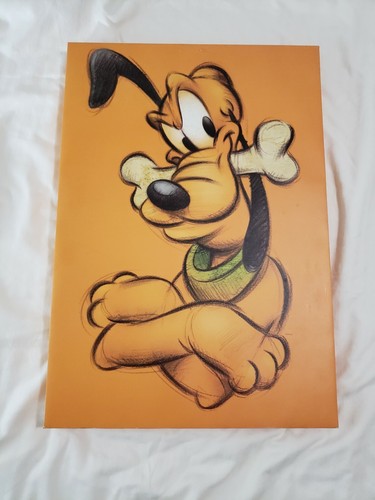 Dog painting pluto canvas - be,