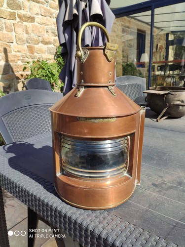 Ancien fanal bateau lampe - de,