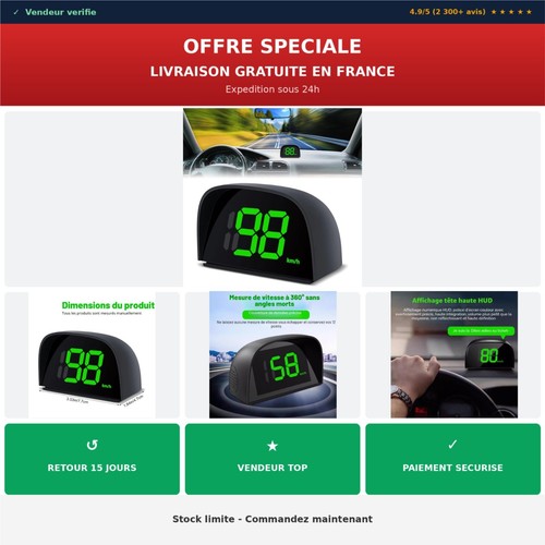 Compteur vitesse numérique - de,