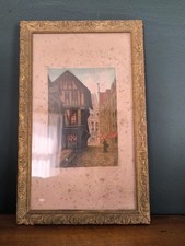 Magnifique Tableau Gravure