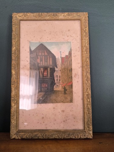 Magnifique tableau gravure - magnifique,