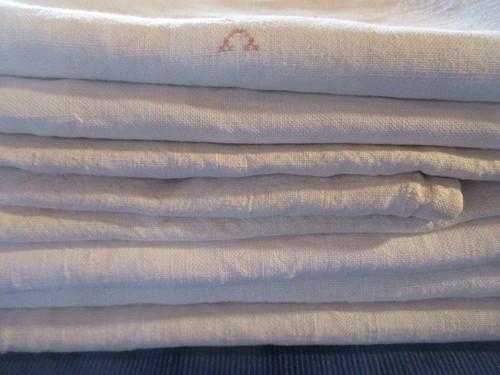 Lot 6 torchons - lot, de