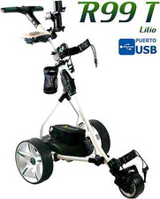CARRO DE GOLF ELECTRICO R99T2 ALUMINIO 250W 36AH ENTR 24H ELECTRIC GOLF TROLLEY