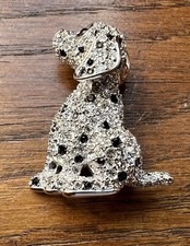Superbe Broche Vintage Swarovski « Dalmatien »
