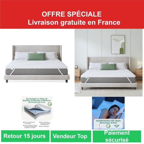 Novilla surmatelas 140x190 - novilla,