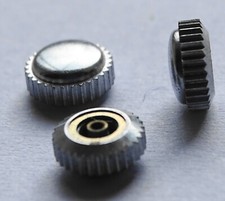 MONTRE COURONNE REMONTOIR ÉTANCHE ACIER CHROMÉ Ø 6.20 mm