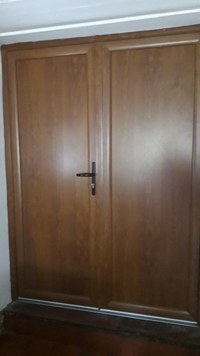 Porte pvc blanc - pvc, chene