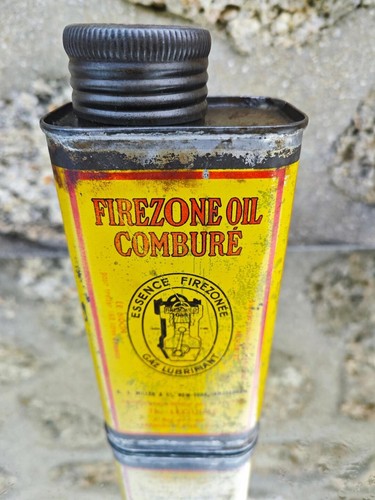 Bidon ancien firezone oil - bidon,