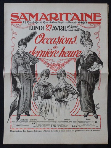 Catalogue 1910 samaritaine - catalogue,