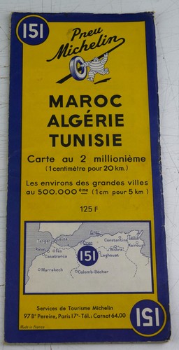 Carte michelin 151 - michelin,