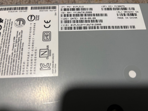 Ibm 01pl512 lecteur bande - de,