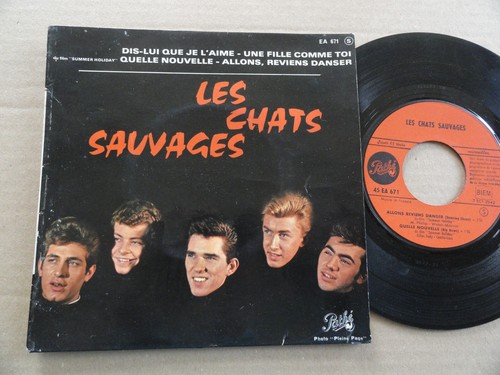 Disque 45t les chats - 45t, sauvages