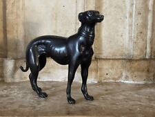 Anonyme - Sculpture en Bronze - Lévrier - Chien - XX