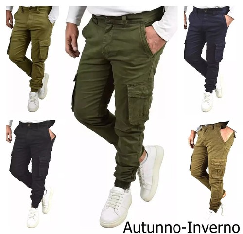 Pantalons cargo homme slim - cargo,